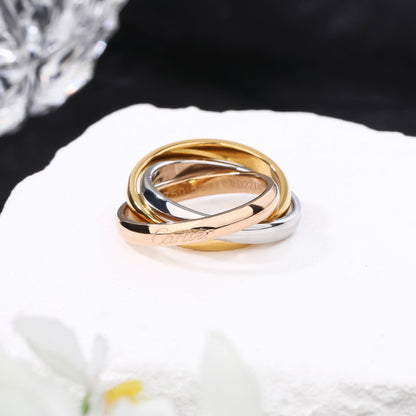[ELAN LUXE] TRINITY 3.2MM RING COLLECTION