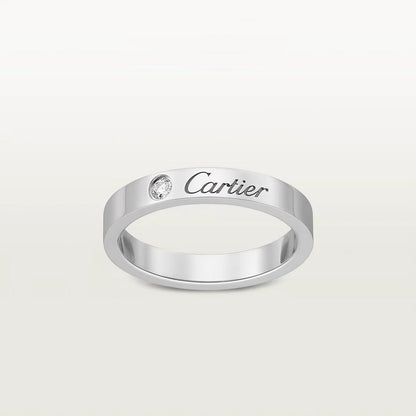 [ELAN LUXE]LOVE RING 4MM 1 DIAMOND