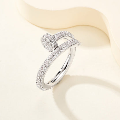 [ELAN LUXE]JUSTE RING 2.6MM FULL DIAMOND