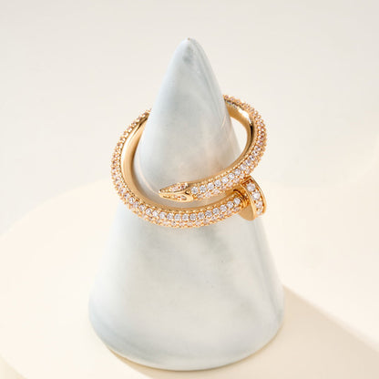 [ELAN LUXE]JUSTE RING 2.6MM FULL DIAMOND