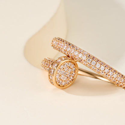 [ELAN LUXE]JUSTE RING 2.6MM FULL DIAMOND
