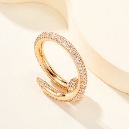 [ELAN LUXE]JUSTE RING 2.6MM FULL DIAMOND