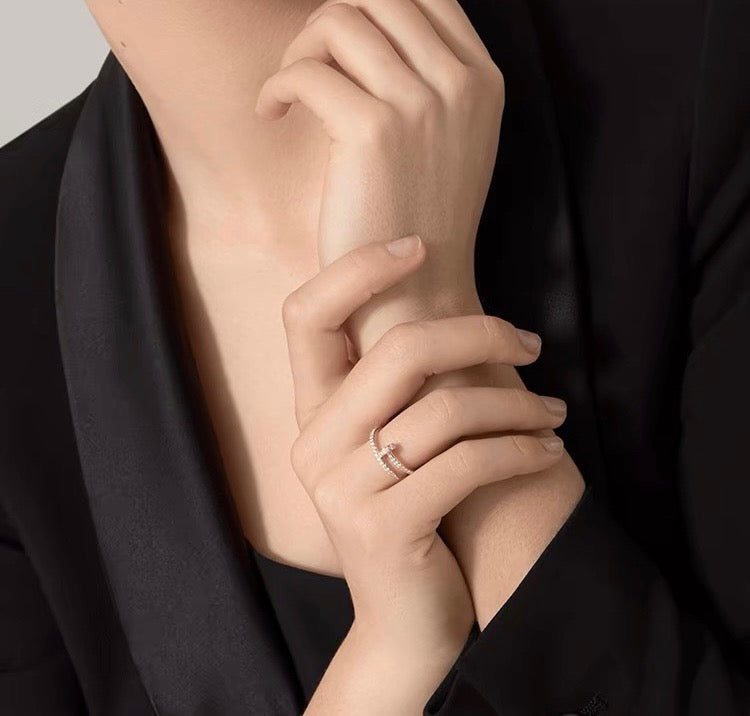 [ELAN LUXE]JUSTE 1.8MM FULL DIAMOND RING