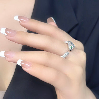 [ELAN LUXE]PANTHERE FULL DIAMOND SMALL RING