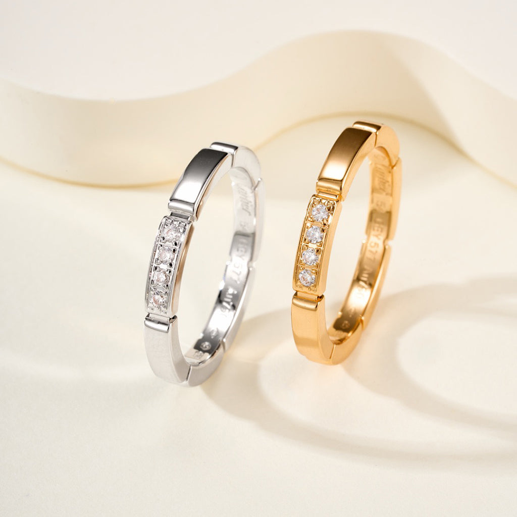 [ELAN LUXE]MAILLON PANTHERE 4 DIAMOND RING