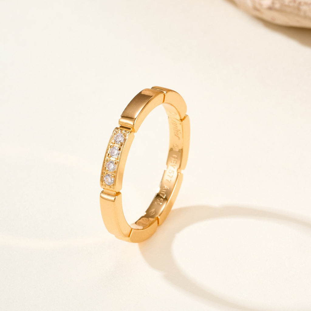 [ELAN LUXE]MAILLON PANTHERE 4 DIAMOND RING