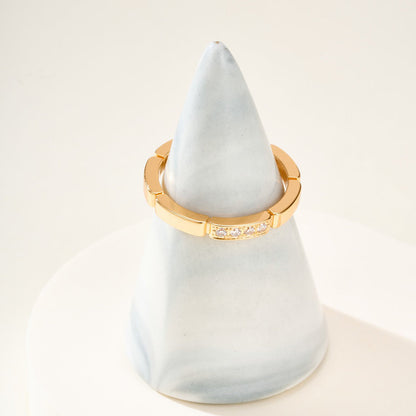 [ELAN LUXE]MAILLON PANTHERE 4 DIAMOND RING