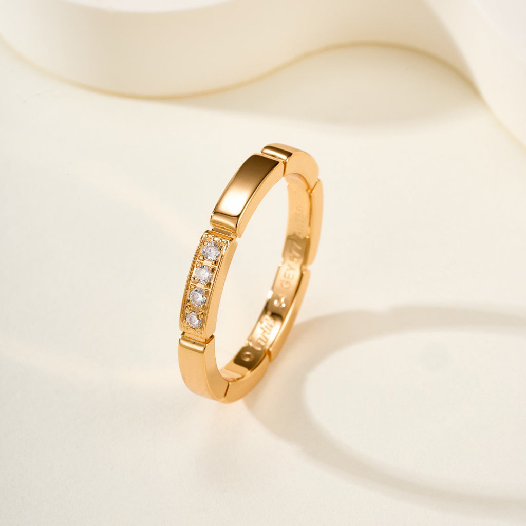 [ELAN LUXE]MAILLON PANTHERE 4 DIAMOND RING