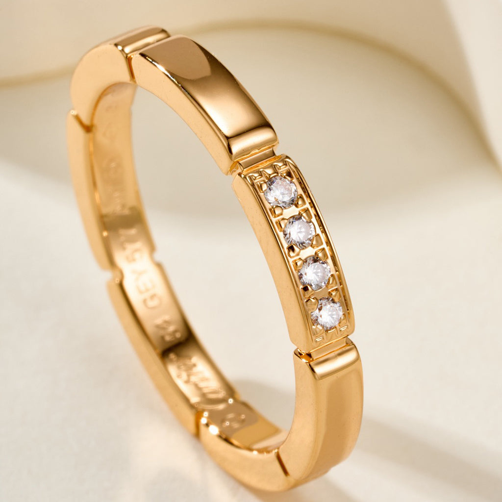 [ELAN LUXE]MAILLON PANTHERE 4 DIAMOND RING