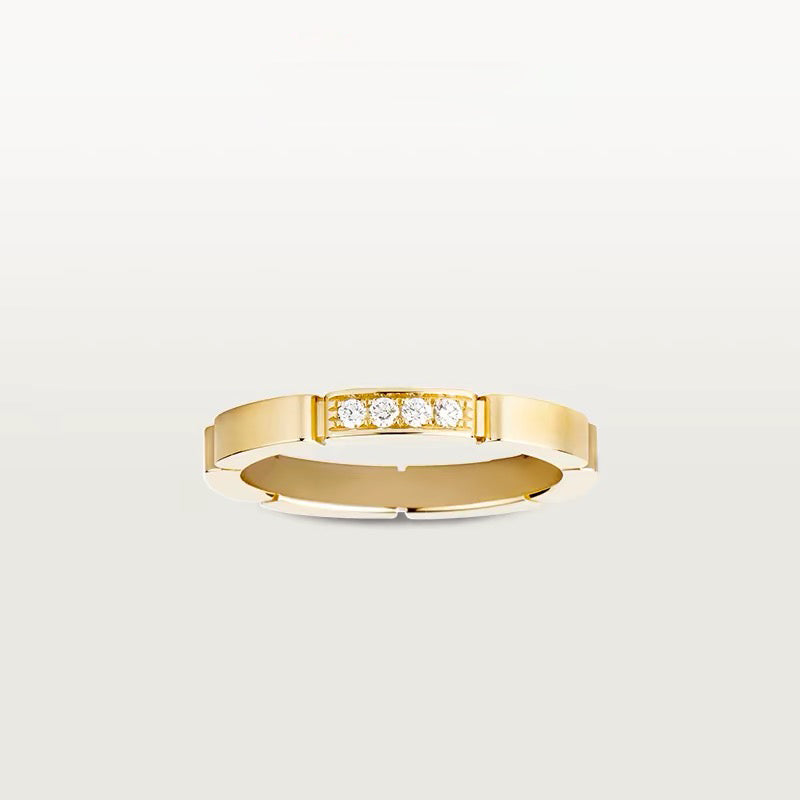[ELAN LUXE]MAILLON PANTHERE 4 DIAMOND RING
