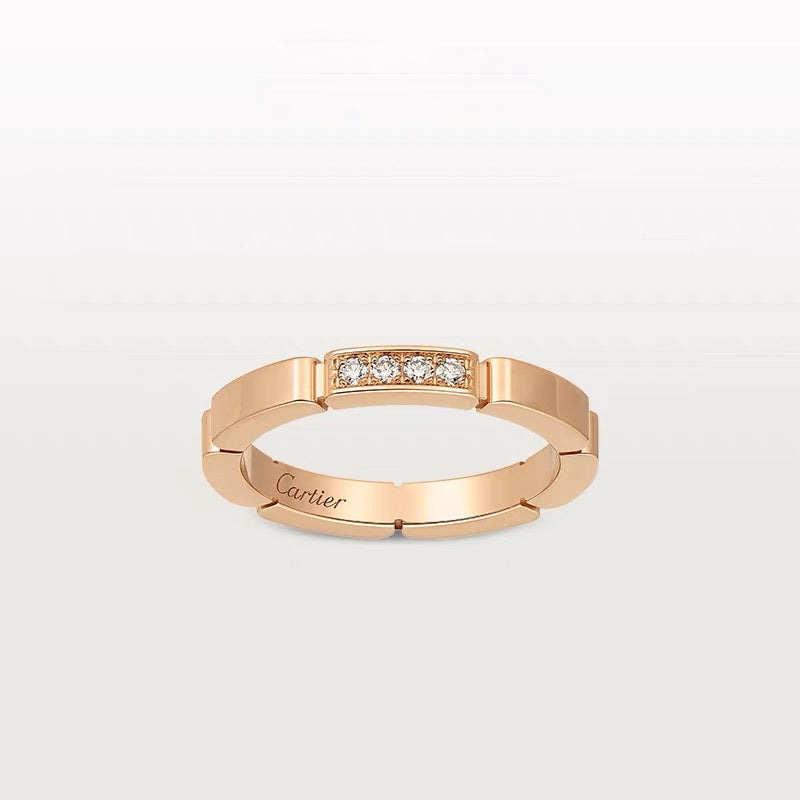 [ELAN LUXE]MAILLON PANTHERE 4 DIAMOND RING