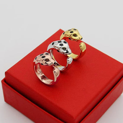 [ELAN LUXE]PANTHERE SPOTTED MEDIUM RING