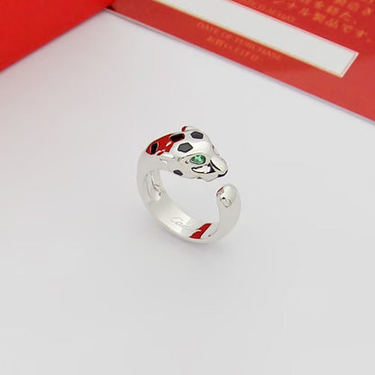 [ELAN LUXE]PANTHERE SPOTTED MEDIUM RING