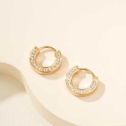 [ELAN LUXE]LOVE DIAMOND EARRINGS