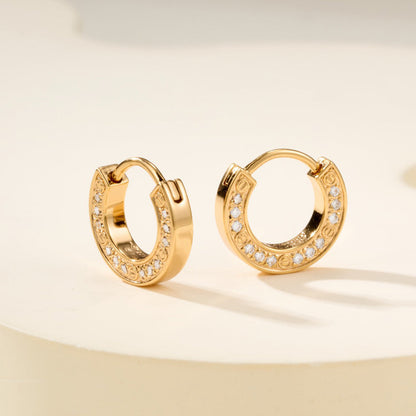 [ELAN LUXE]LOVE DIAMOND EARRINGS