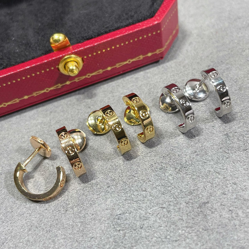 [ELAN LUXE]LOVE EARRINGS 2.65 MM NO DIAMOND SMALL