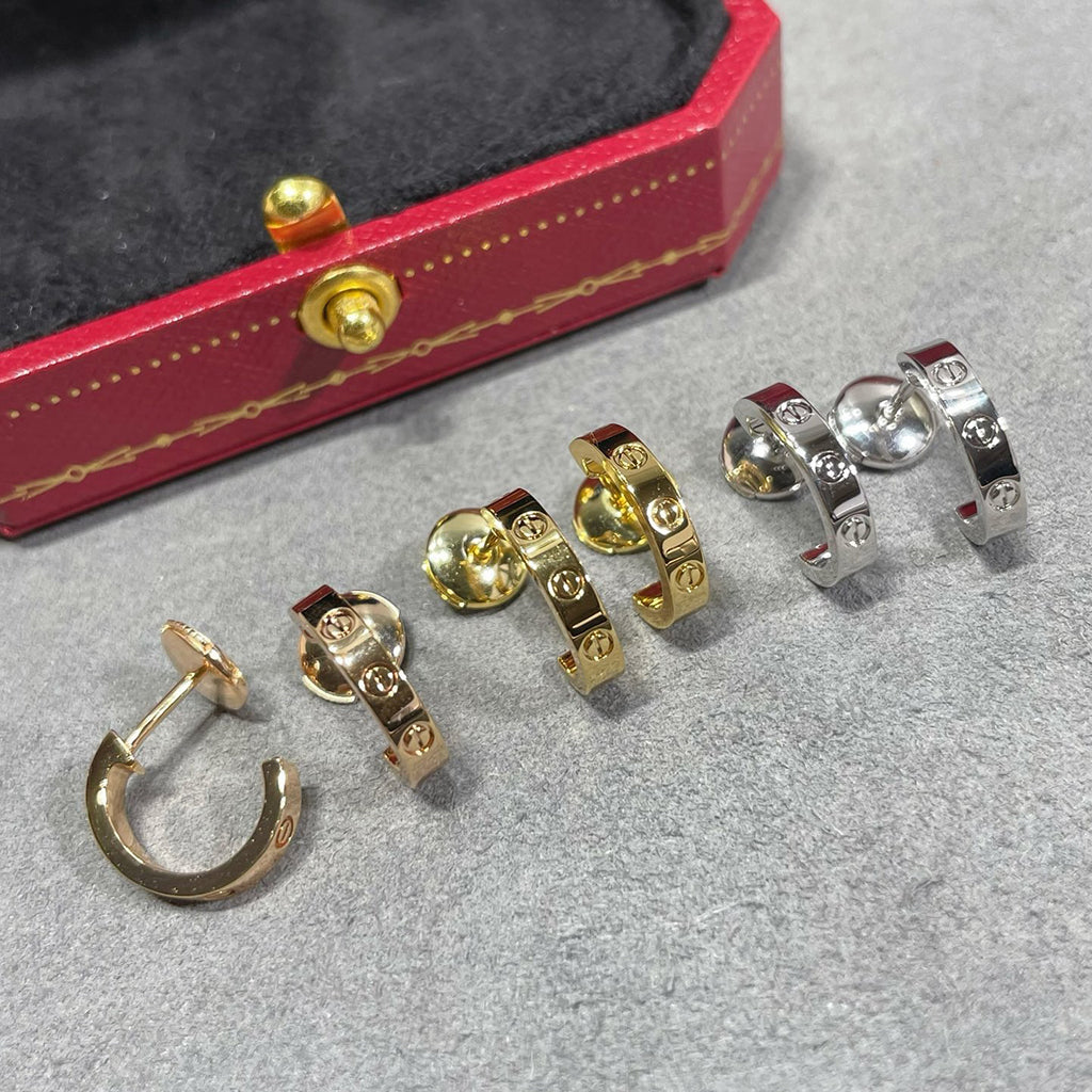 [ELAN LUXE]LOVE EARRINGS 2.65 MM NO DIAMOND SMALL