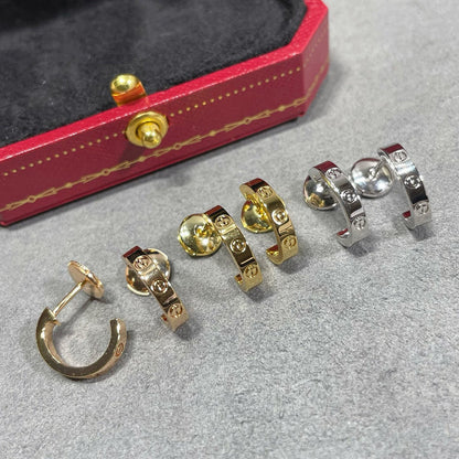 [ELAN LUXE]LOVE EARRINGS 2.65 MM NO DIAMOND SMALL