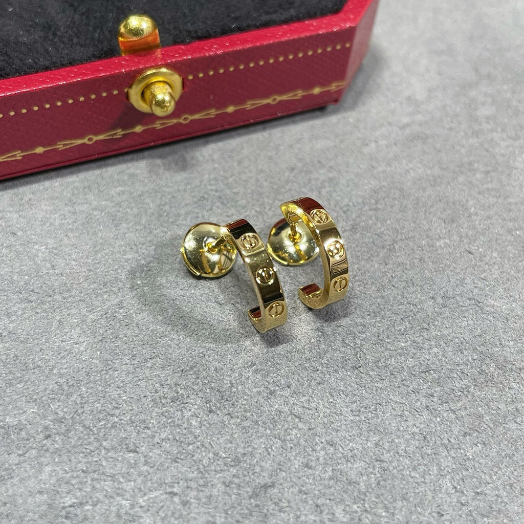 [ELAN LUXE]LOVE EARRINGS 2.65 MM NO DIAMOND SMALL