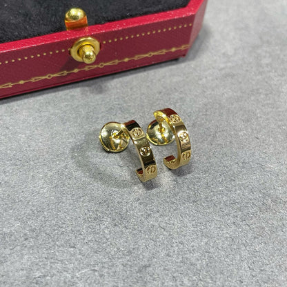 [ELAN LUXE]LOVE EARRINGS 2.65 MM NO DIAMOND SMALL
