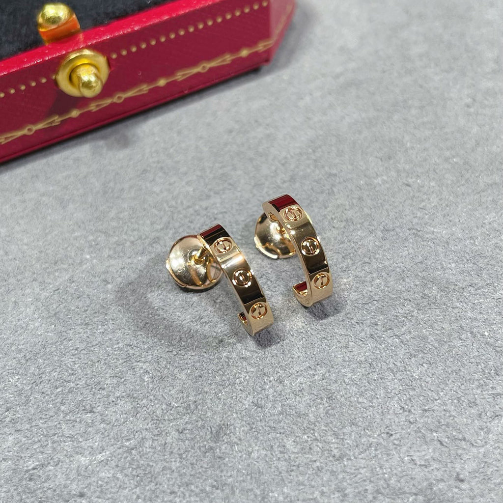 [ELAN LUXE]LOVE EARRINGS 2.65 MM NO DIAMOND SMALL