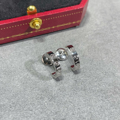 [ELAN LUXE]LOVE EARRINGS 2.65 MM NO DIAMOND SMALL