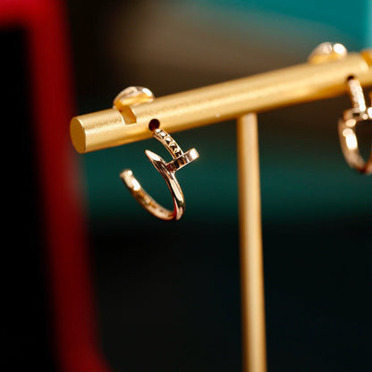 [ELAN LUXE]JUSTE NO DIAMOND SMALL EARRINGS