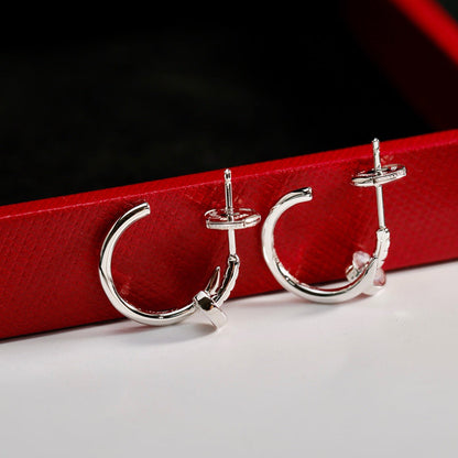 [ELAN LUXE]JUSTE NO DIAMOND SMALL EARRINGS