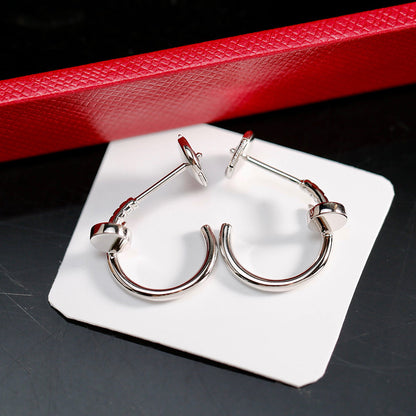 [ELAN LUXE]JUSTE NO DIAMOND SMALL EARRINGS