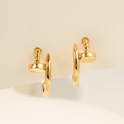 [ELAN LUXE]JUSTE NO DIAMOND MINI EARRINGS