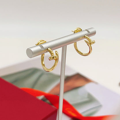 [ELAN LUXE]JUSTE NO DIAMOND MINI EARRINGS