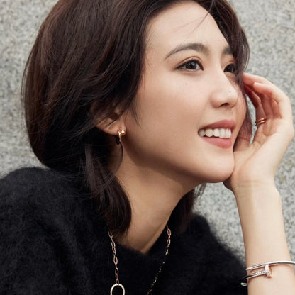 [ELAN LUXE]JUSTE NO DIAMOND MINI EARRINGS