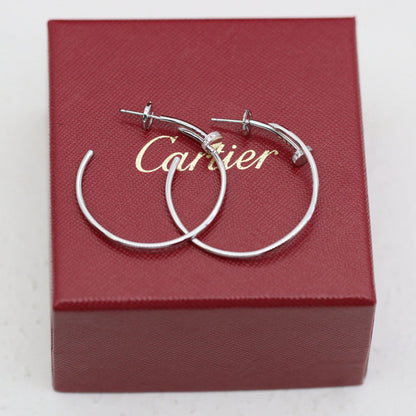 [ELAN LUXE]JUSTE HALF DIAMOND LARGE EARRINGS