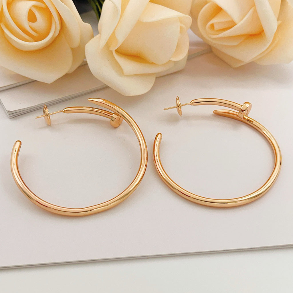 [ELAN LUXE]JUSTE NO DIAMOND LARGE EARRINGS