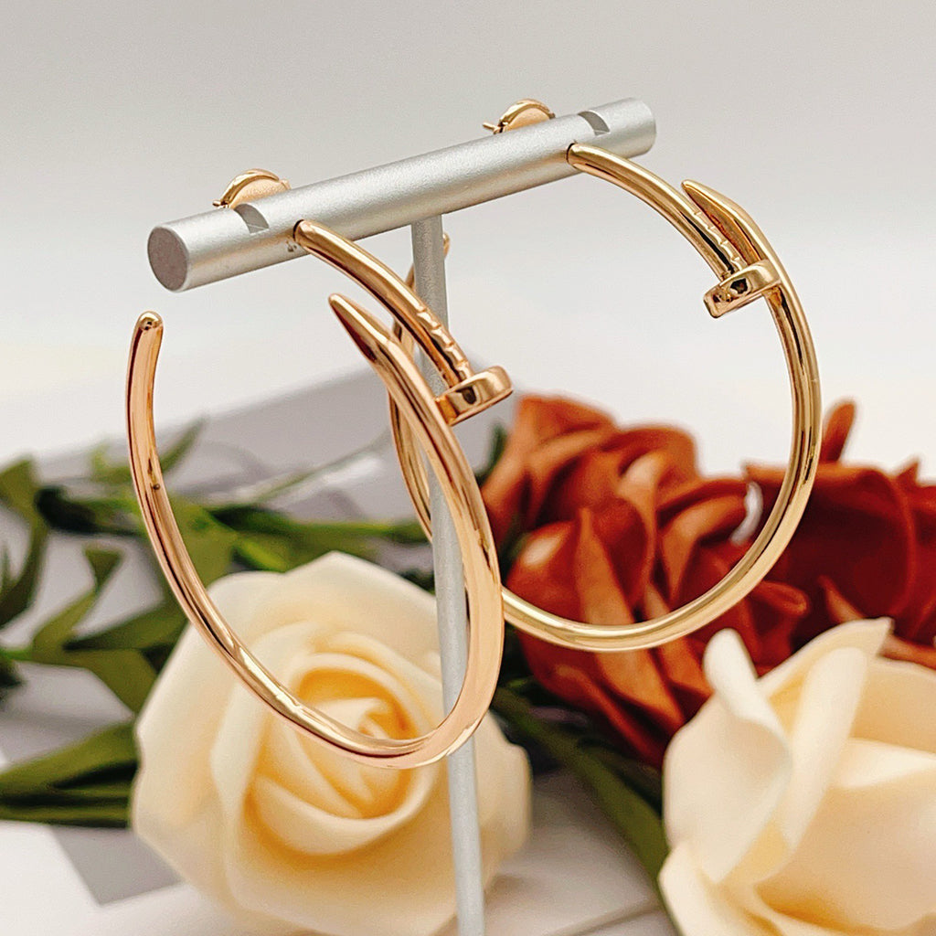 [ELAN LUXE]JUSTE NO DIAMOND LARGE EARRINGS