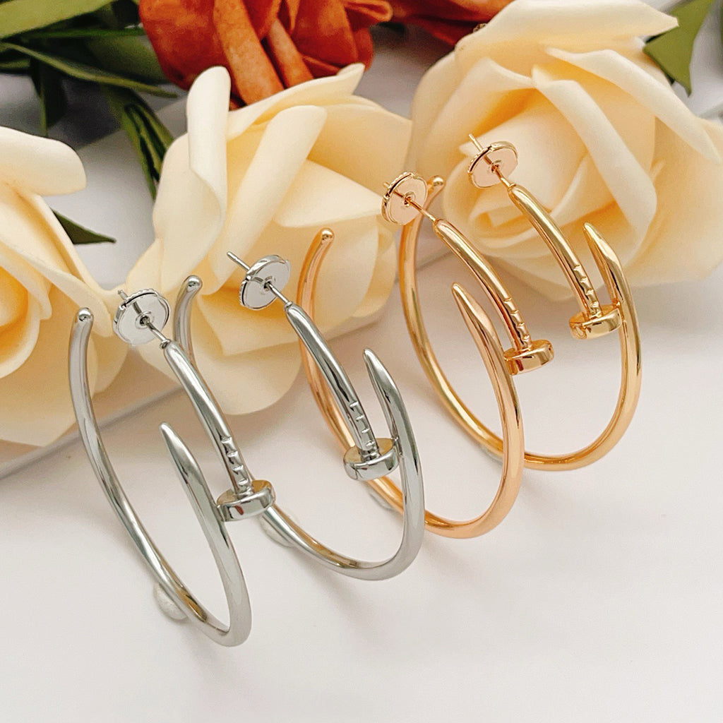 [ELAN LUXE]JUSTE NO DIAMOND LARGE EARRINGS