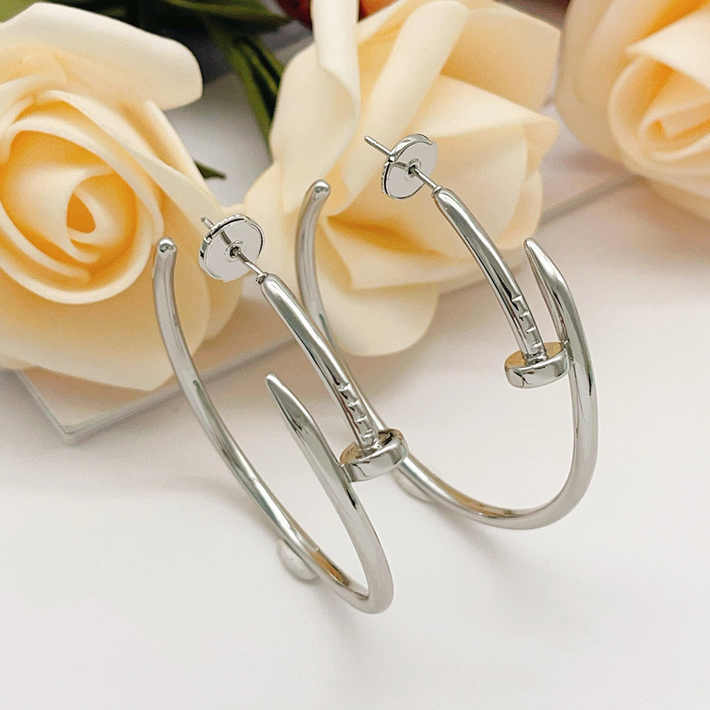 [ELAN LUXE]JUSTE NO DIAMOND LARGE EARRINGS