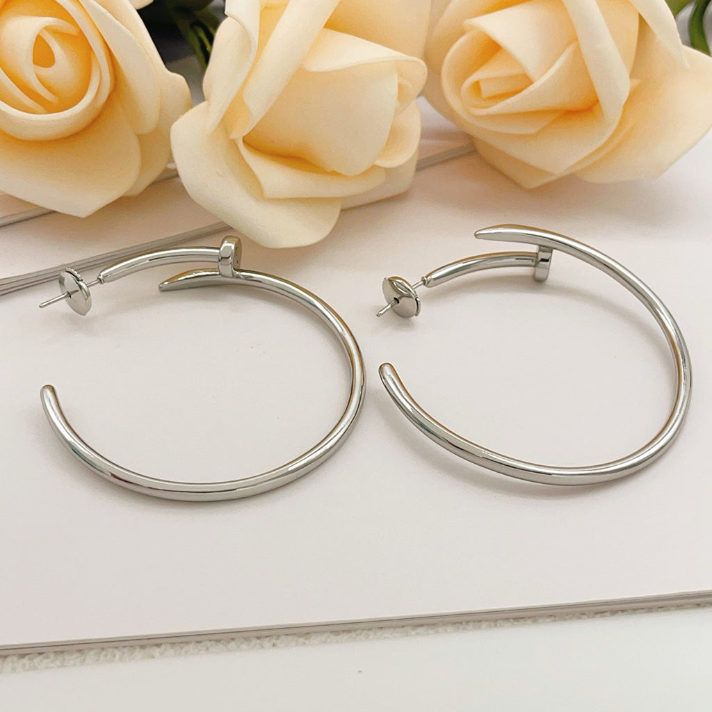 [ELAN LUXE]JUSTE NO DIAMOND LARGE EARRINGS
