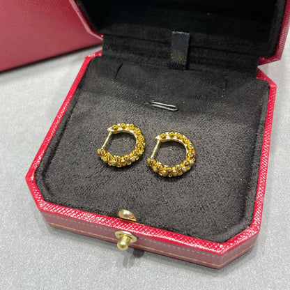 [ELAN LUXE]CLASH MINI HOOP EARRINGS