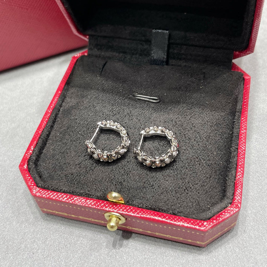 [ELAN LUXE]CLASH MINI HOOP EARRINGS