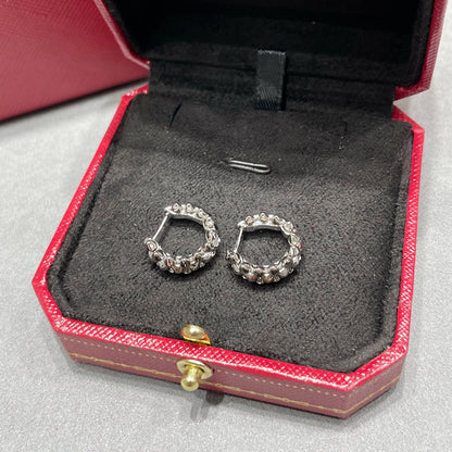 [ELAN LUXE]CLASH MINI HOOP EARRINGS