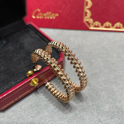 [ELAN LUXE]CLASH HOOP LARGE EARRINGS