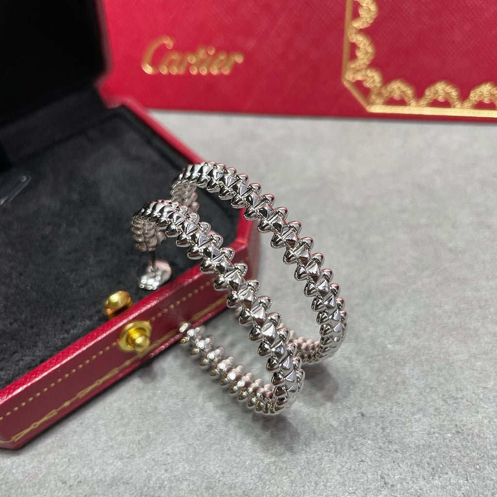 [ELAN LUXE]CLASH HOOP LARGE EARRINGS
