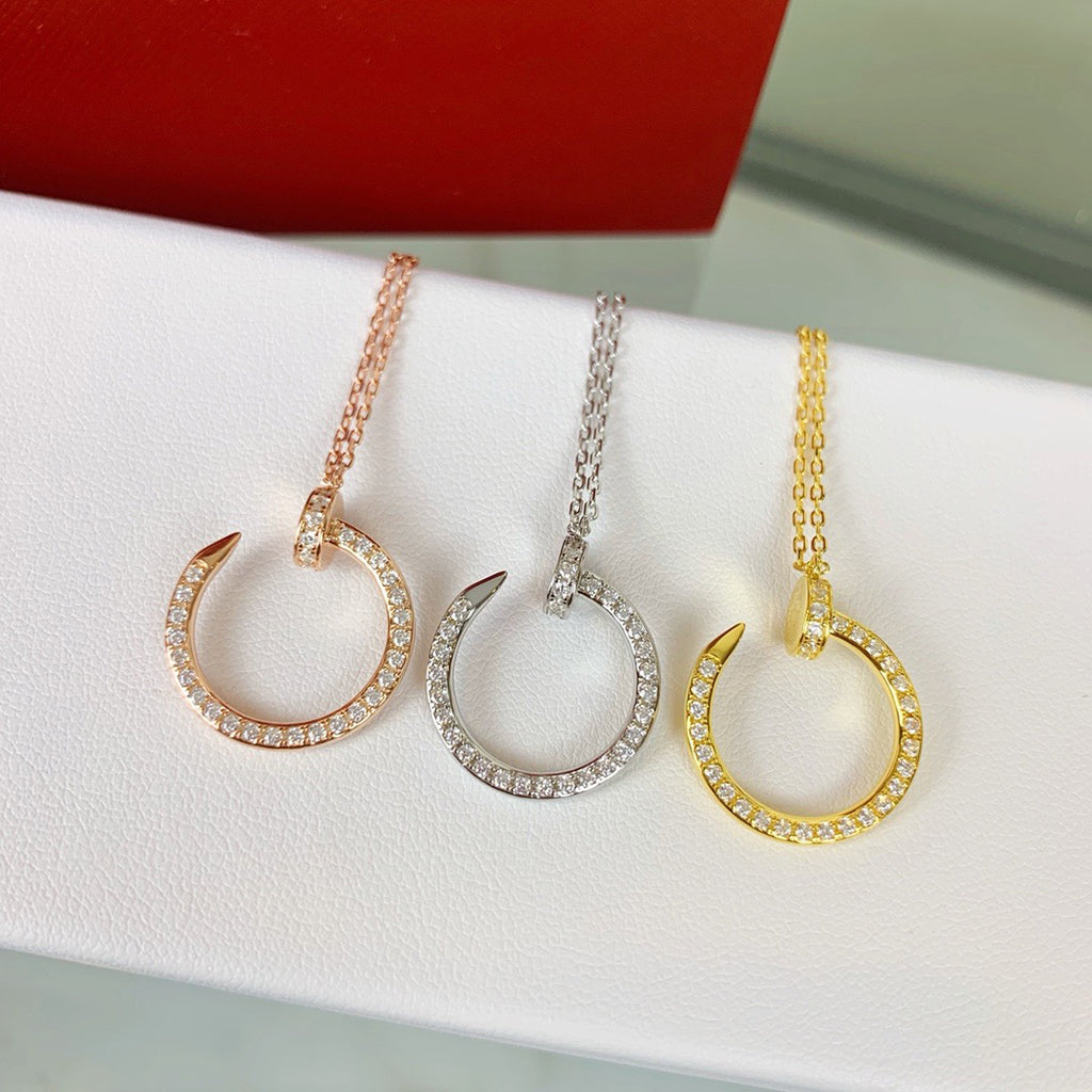 [ELAN LUXE]JUSTE NECKLACE FULL DIAMOND