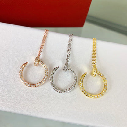 [ELAN LUXE]JUSTE NECKLACE FULL DIAMOND