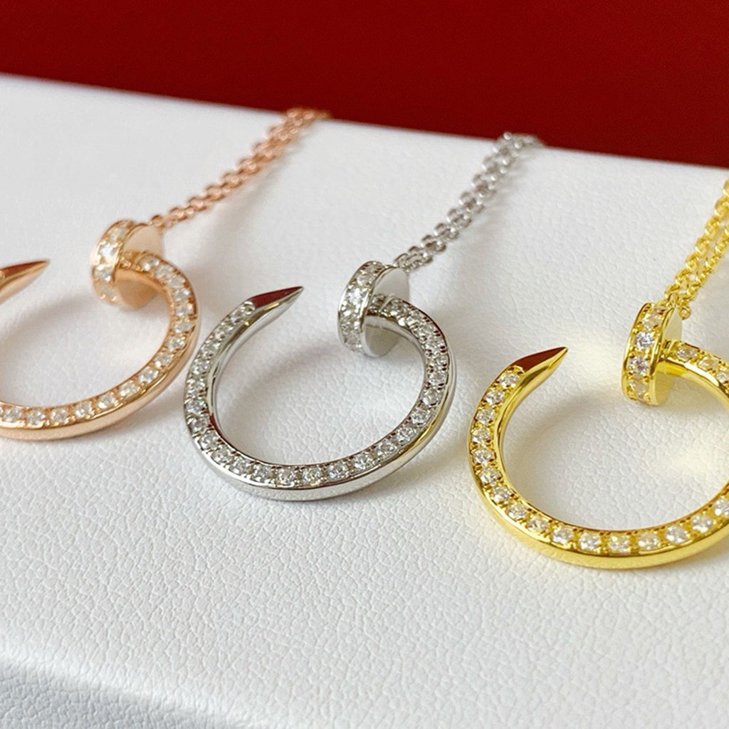 [ELAN LUXE]JUSTE NECKLACE FULL DIAMOND