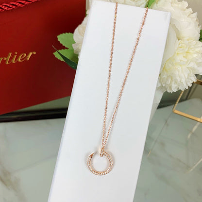 [ELAN LUXE]JUSTE NECKLACE FULL DIAMOND