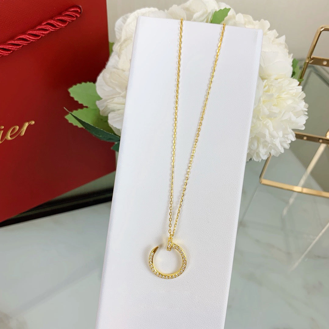 [ELAN LUXE]JUSTE NECKLACE FULL DIAMOND