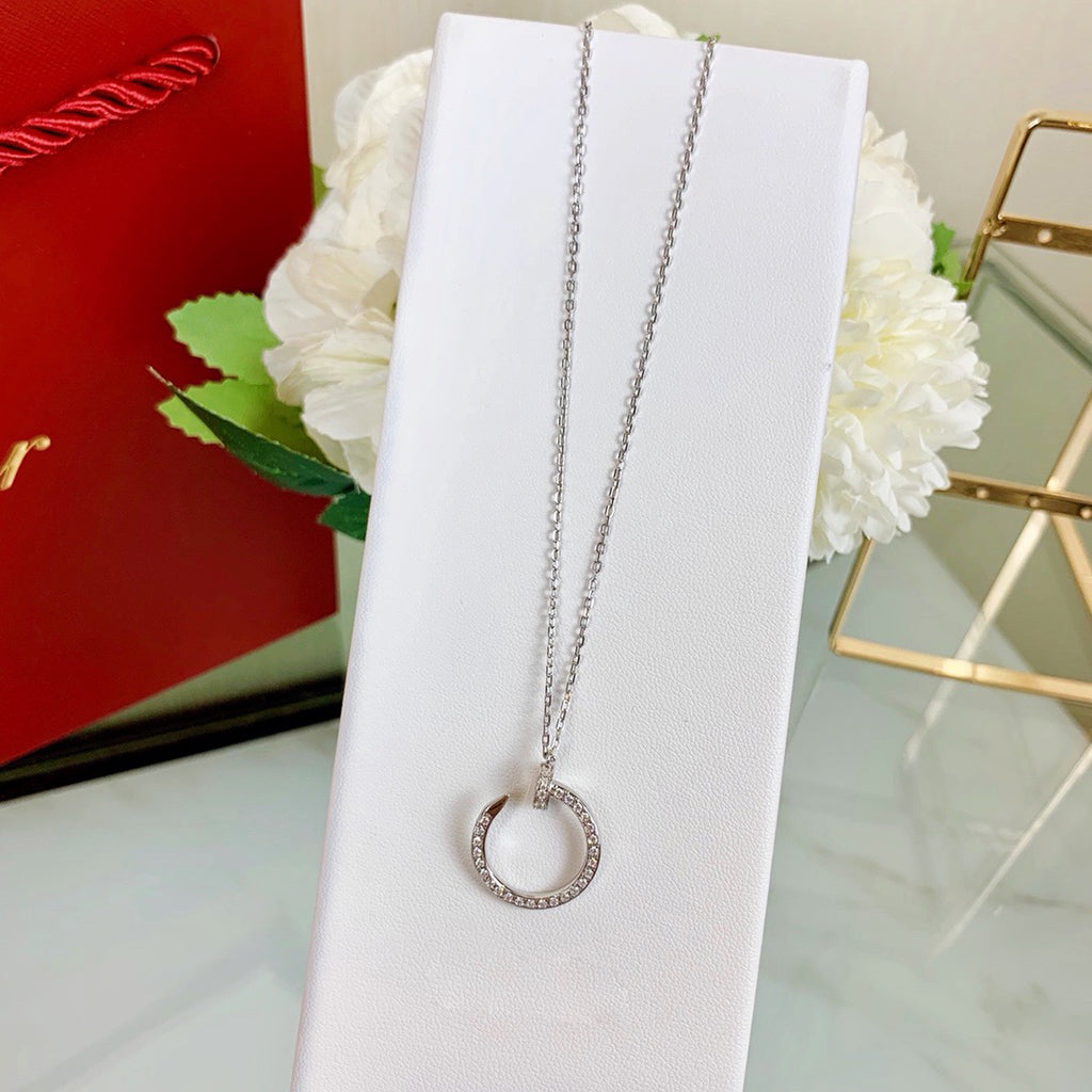 [ELAN LUXE]JUSTE NECKLACE FULL DIAMOND
