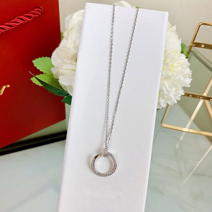 [ELAN LUXE]JUSTE NECKLACE FULL DIAMOND